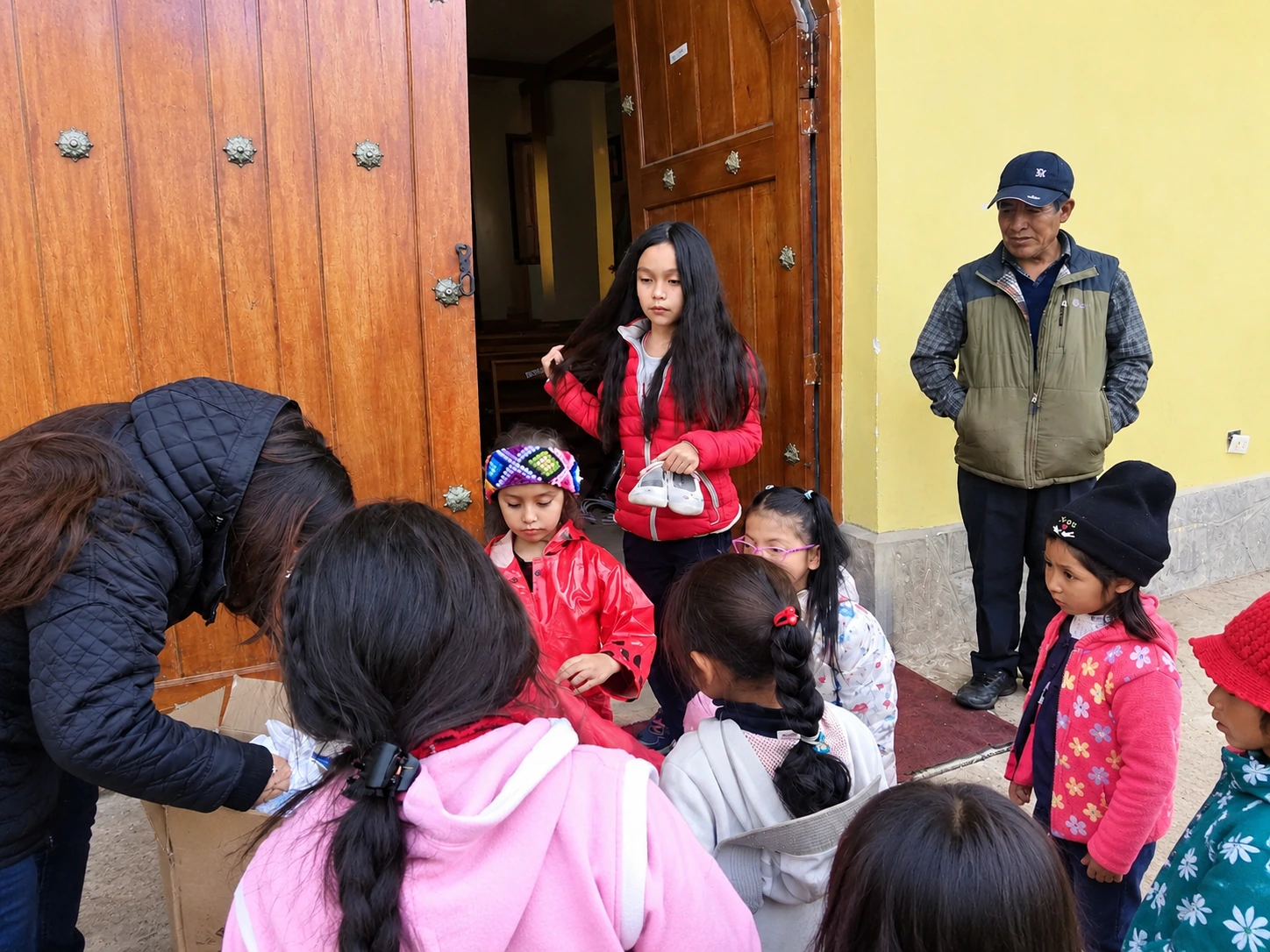 Actividad de entrega de artículos