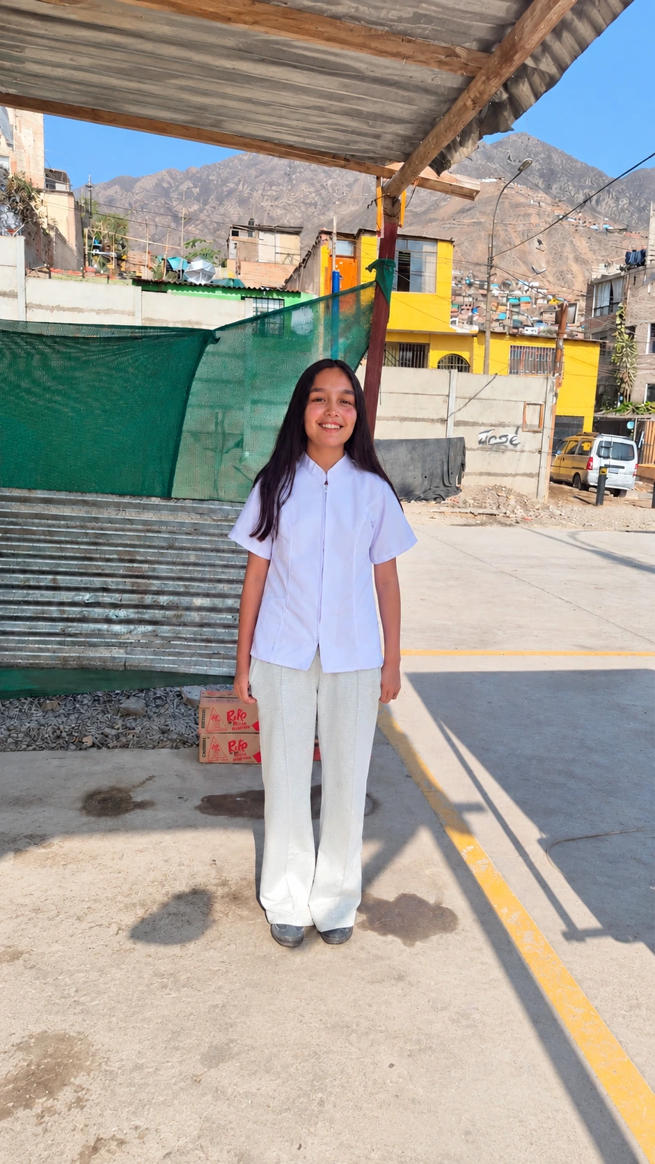 Astrid Rodríguez Gamarra, voluntaria comunitaria