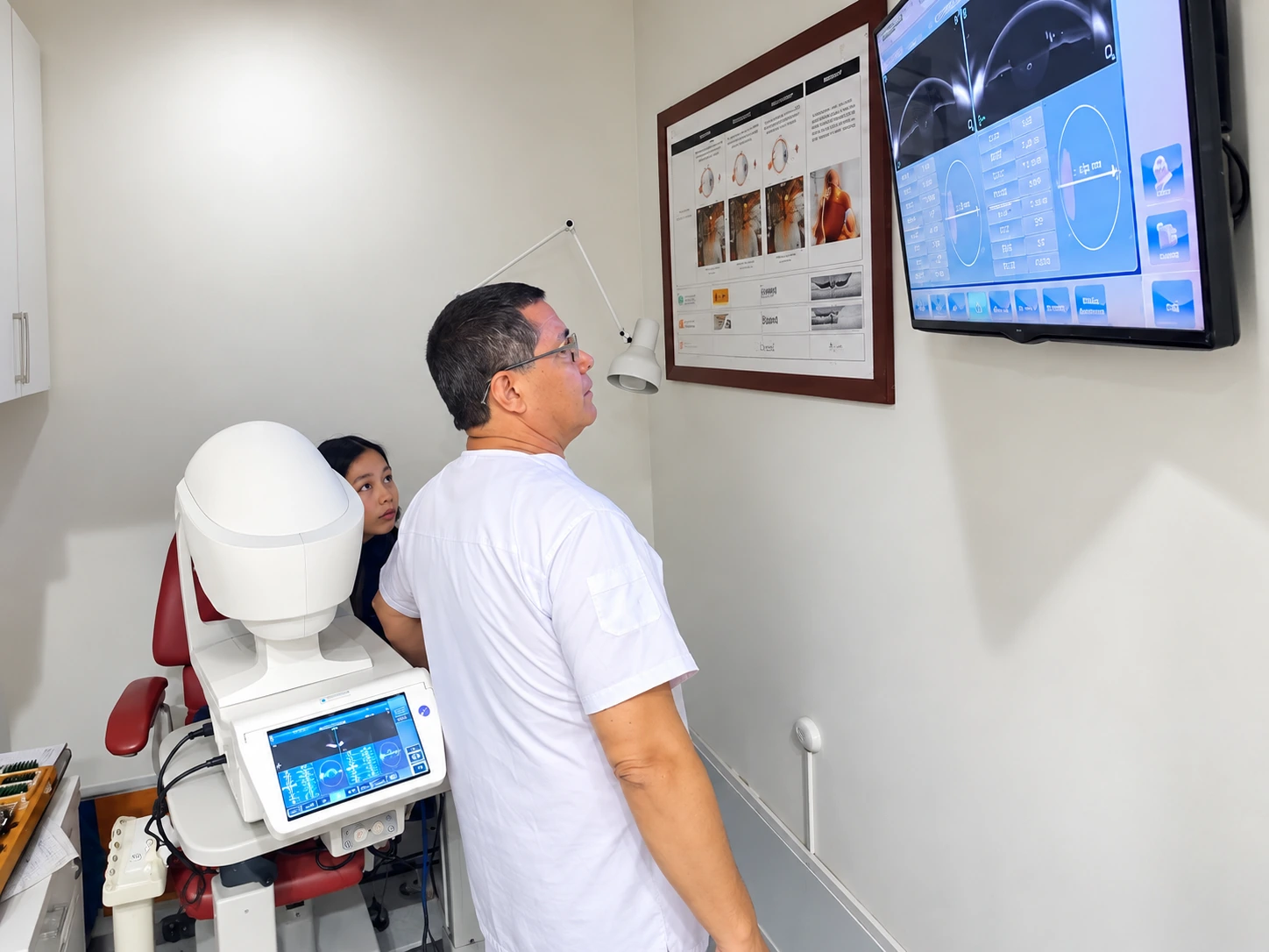 Equipamiento de evaluación visual